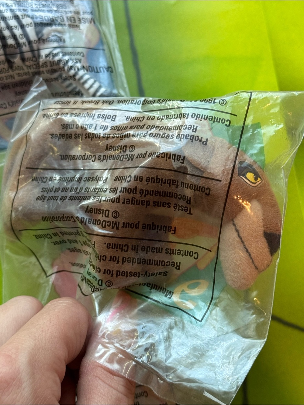Vintage 1998 McDonald's Happy Meal Plush Toy 3 Pack! - Picture 5 of 6